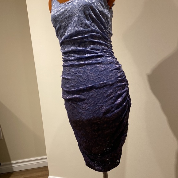 Blue Ombré Lace Bodycon Dress🦋🪁 - Picture 6 of 9